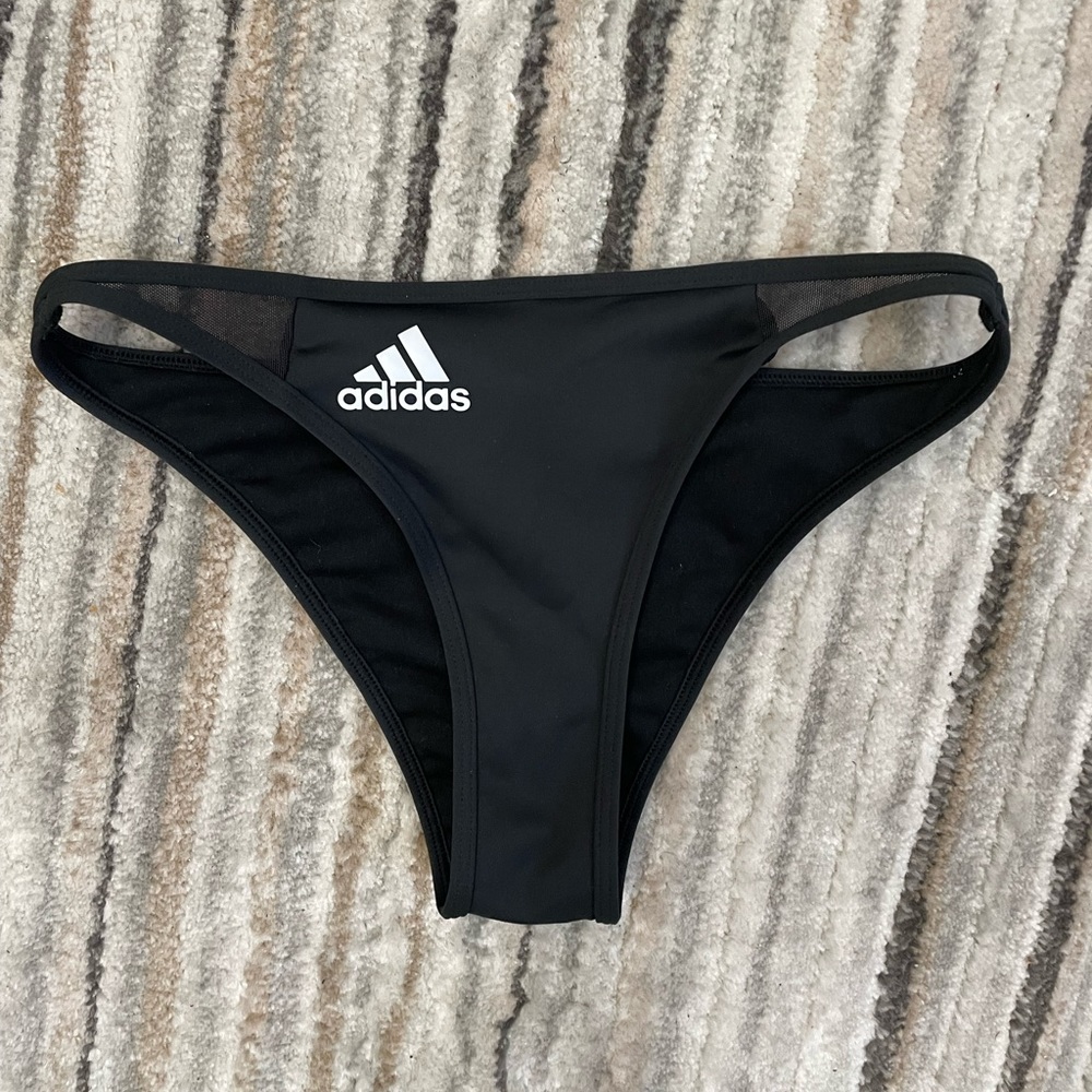 Adidas black swim bottoms XS - NWOT